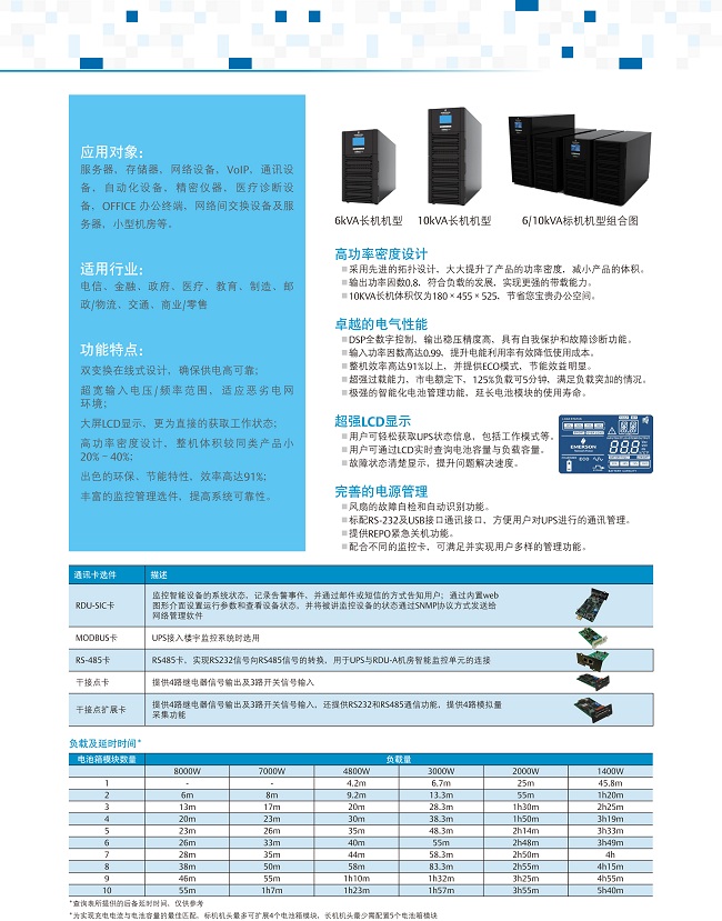 爱默生GXE系列6-10KVA 爱默生GXE系列6-10KVA